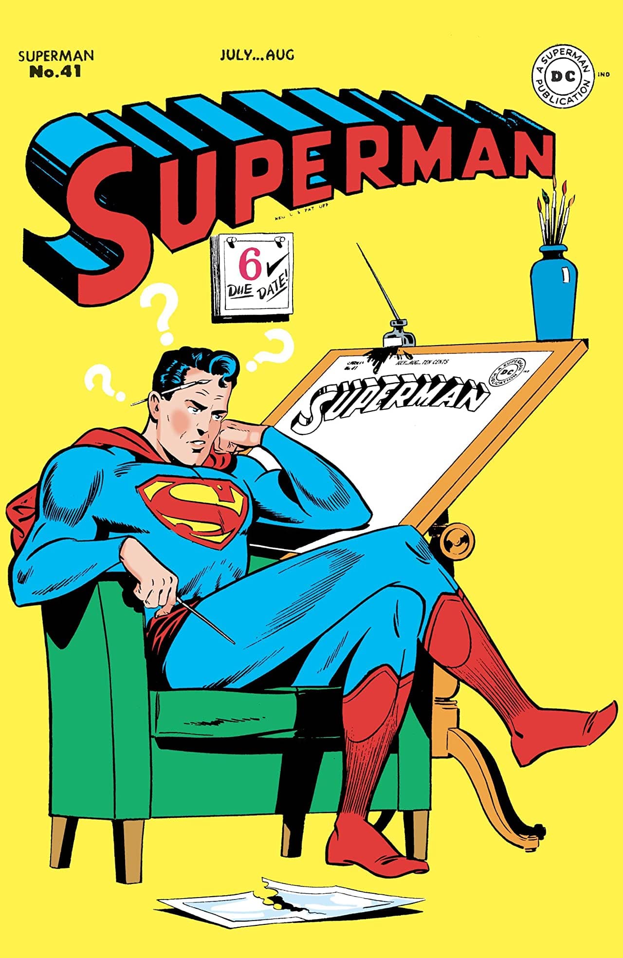 Superman #41 cover