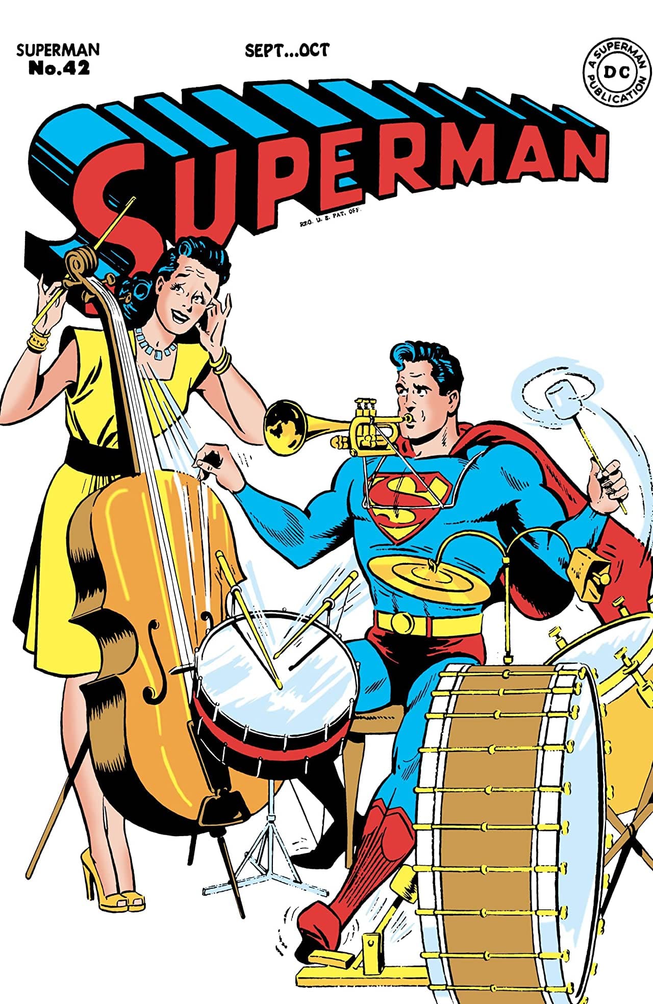 Superman #42 cover