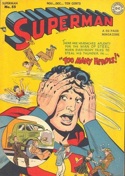 Superman #55 cover