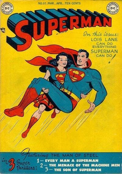 Superman #57 cover