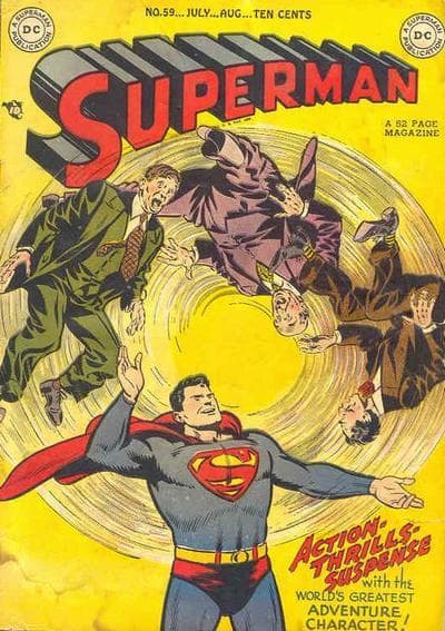 Superman #59 cover