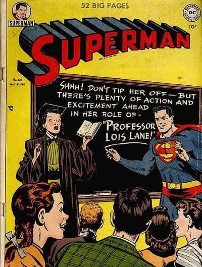 Superman #64 cover