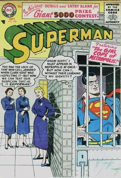 Superman #108 cover