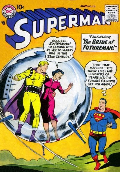 Superman #121 cover