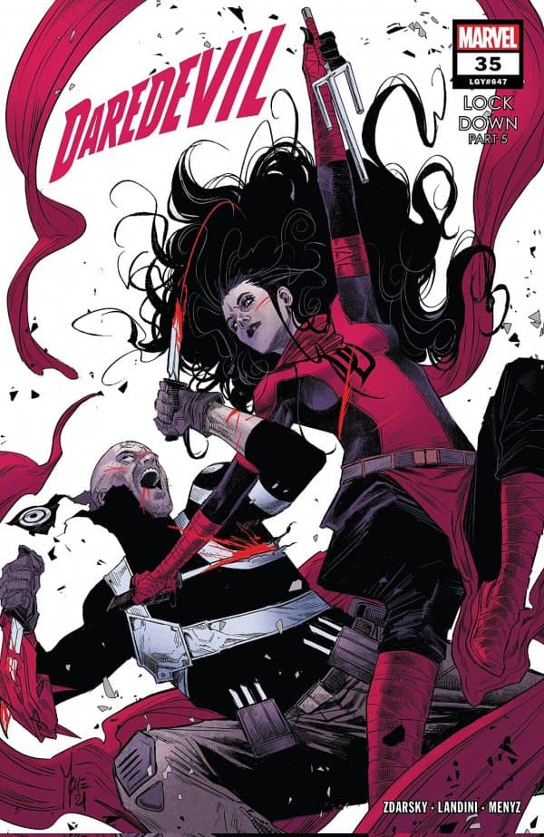 Daredevil #35 cover