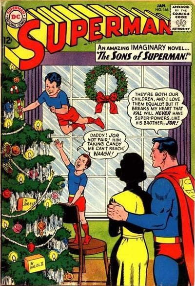 Superman #166 cover