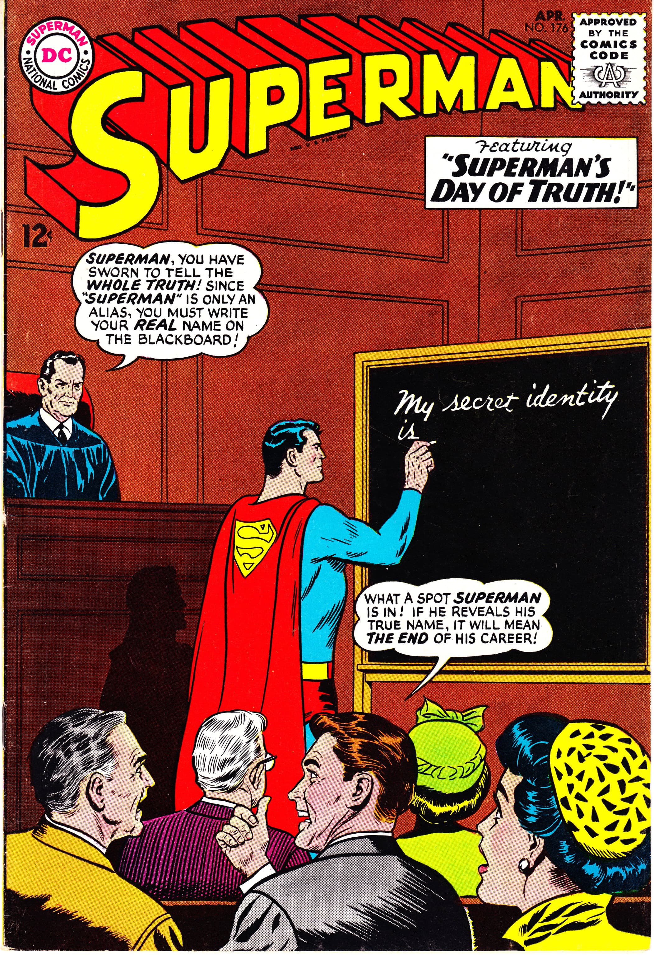 Superman #176 cover