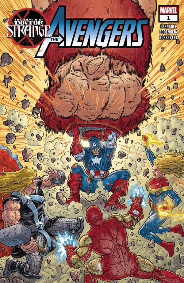 Death of Doctor Strange: The Avengers #1 cover