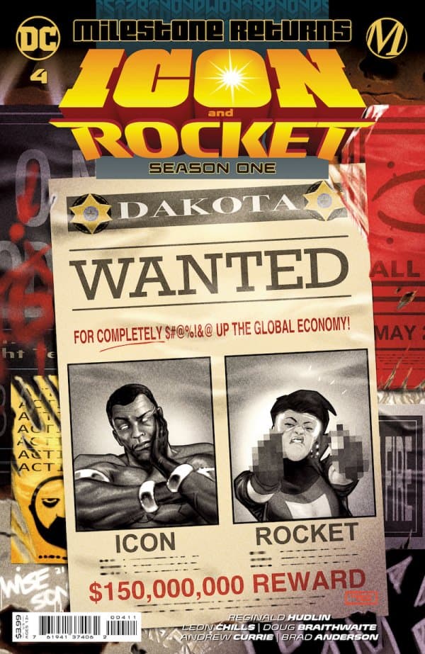 Icon & Rocket: Season One #4 cover