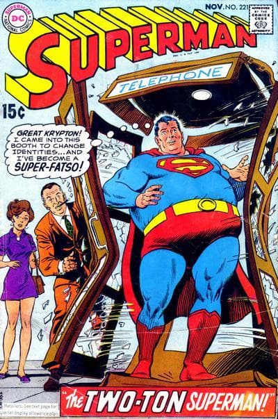 Superman #221 cover