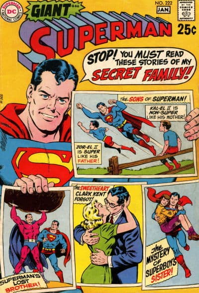 Superman #222 cover