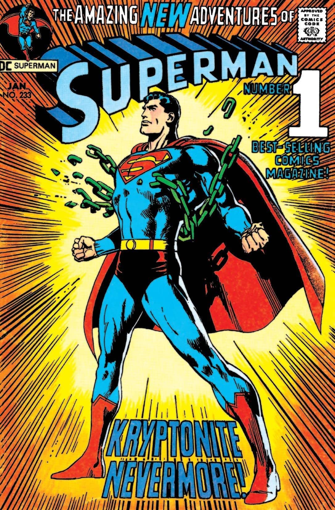 Superman #233 cover