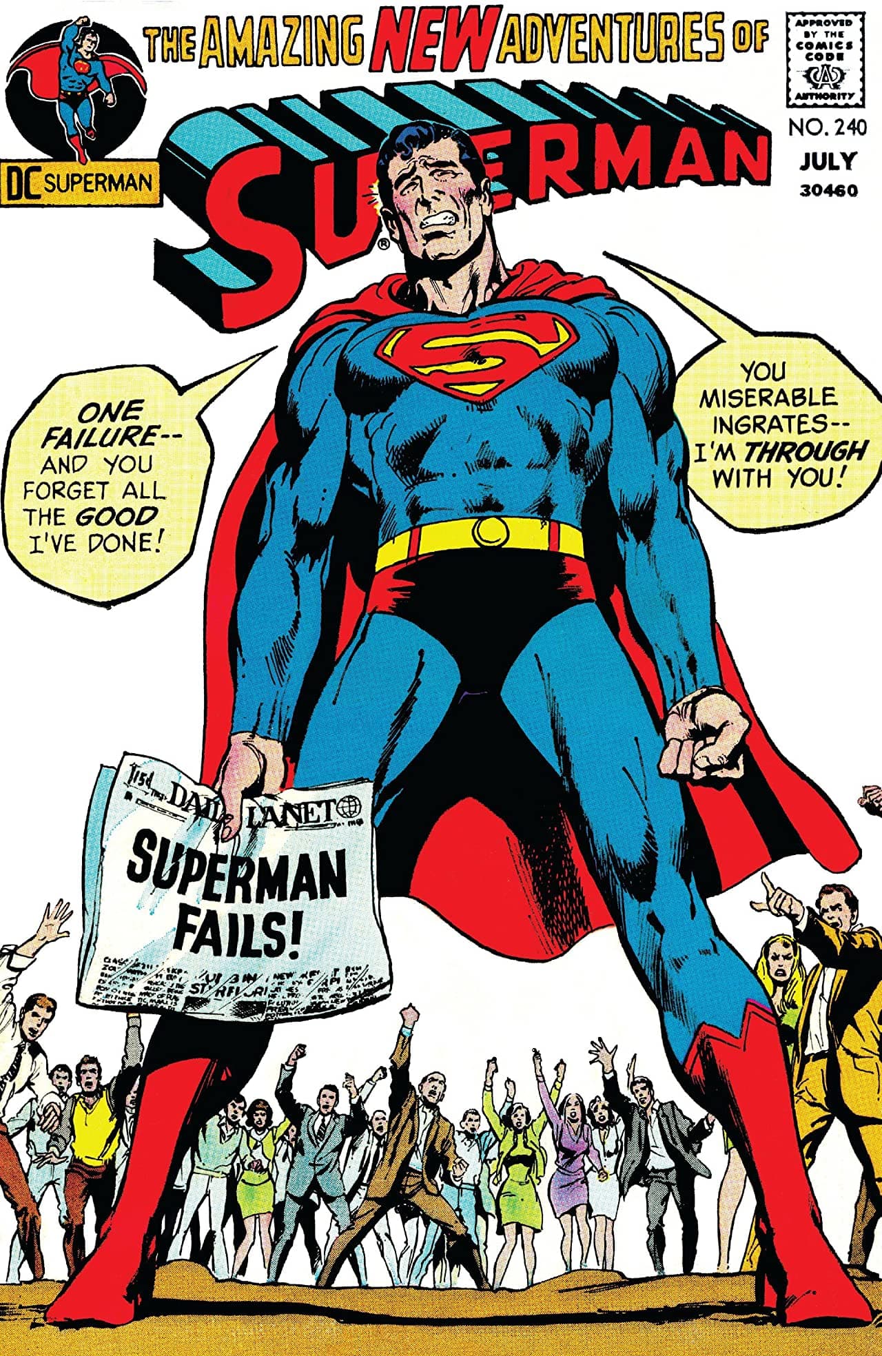 Superman #240 cover