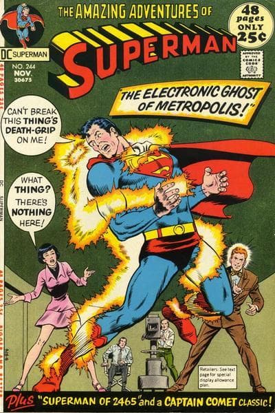 Superman #244 cover