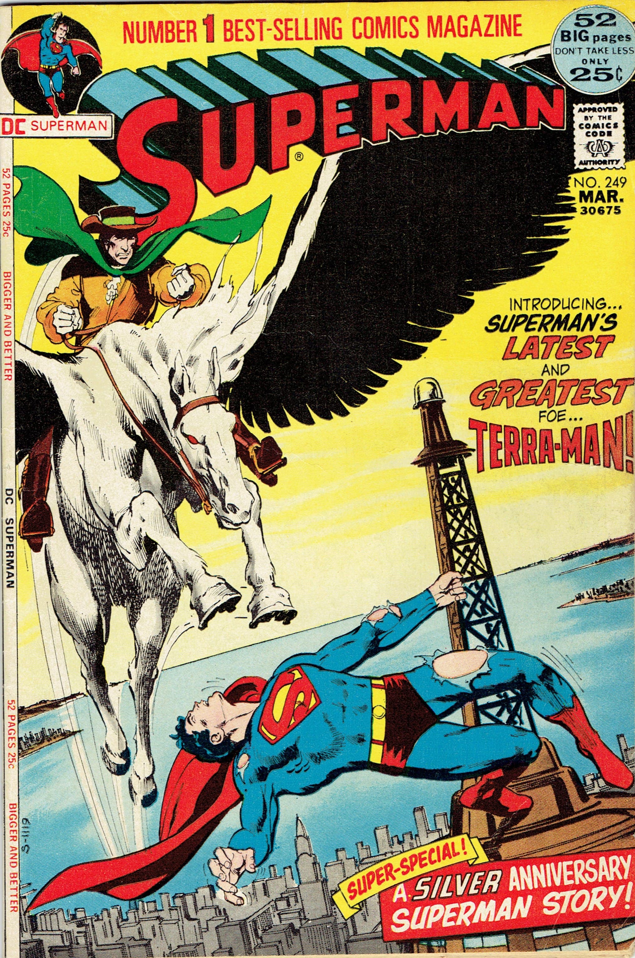 Superman #249 cover