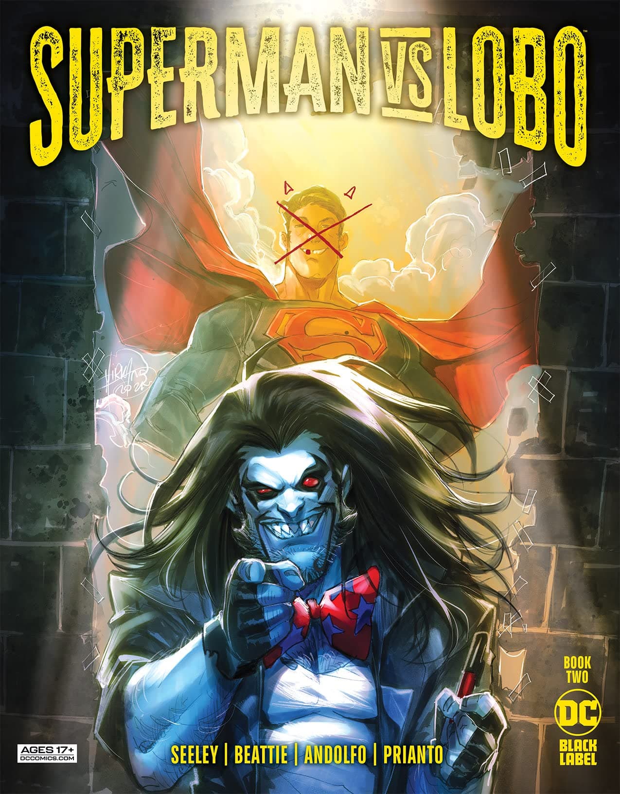 Superman vs. Lobo #2 cover