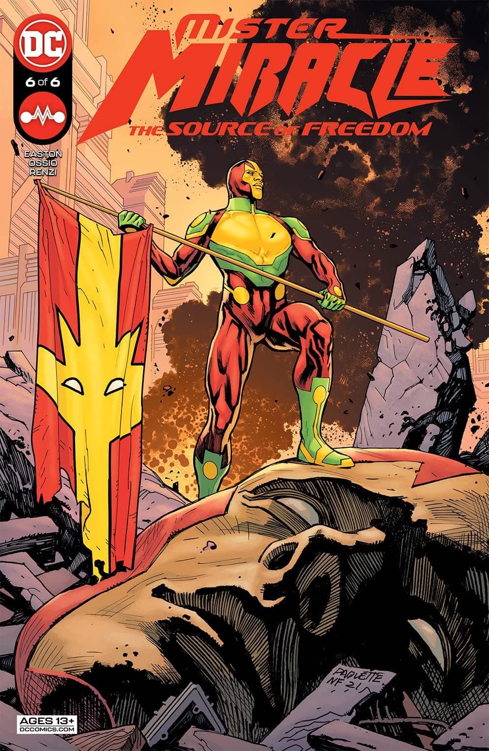 Mister Miracle: The Source of Freedom #6 cover