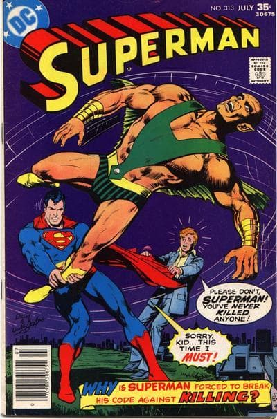 Superman #313 cover