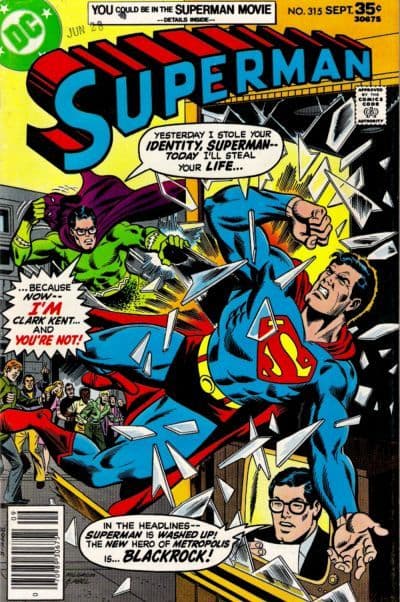 Superman #315 cover