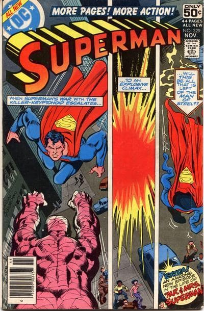 Superman #329 cover