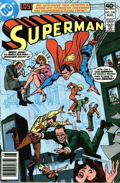 Superman #350 cover