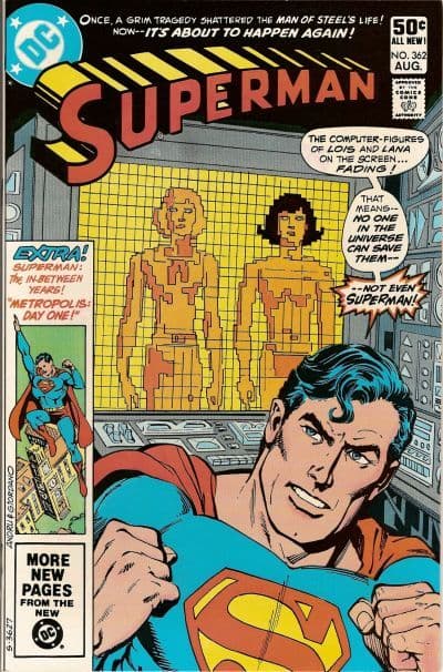 Superman #362 cover