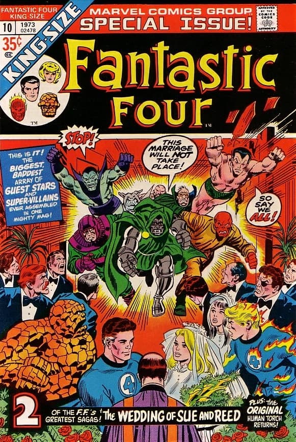 Fantastic Four Annual #10 cover