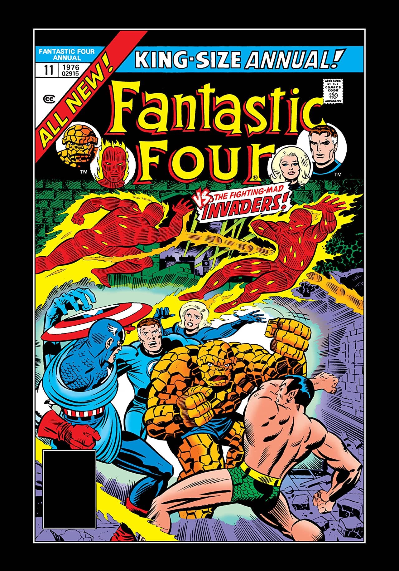 Fantastic Four Annual #11 cover