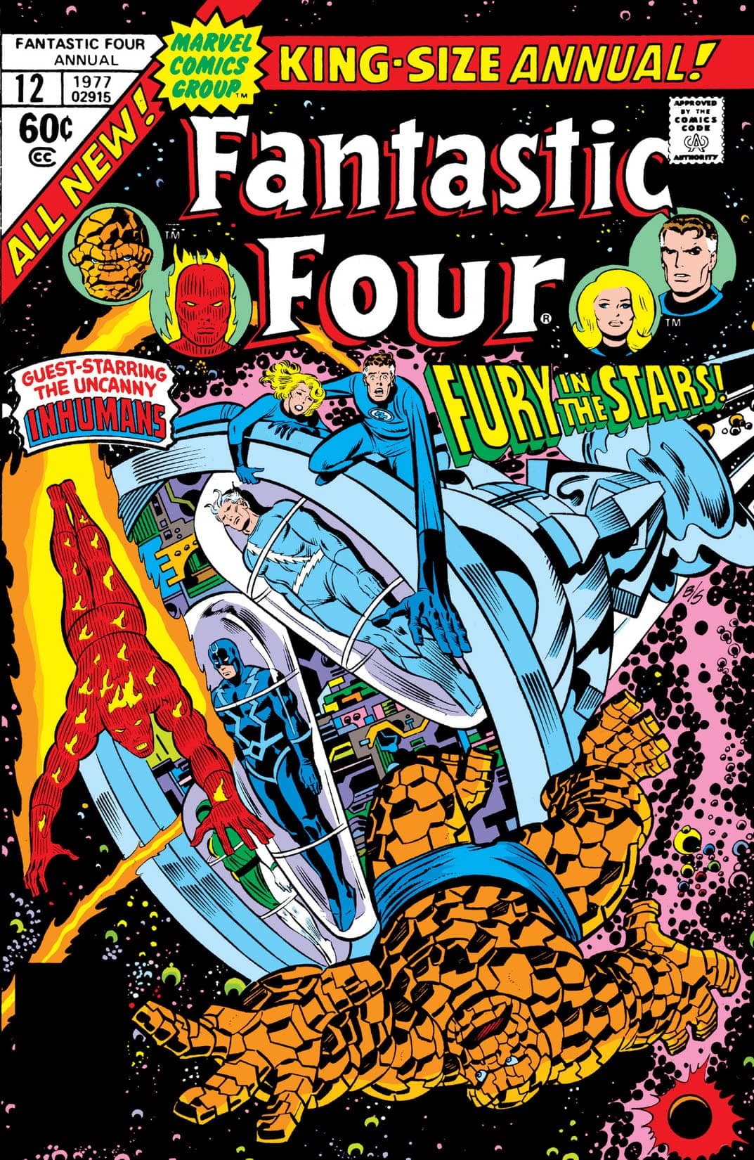 Fantastic Four Annual #12 cover