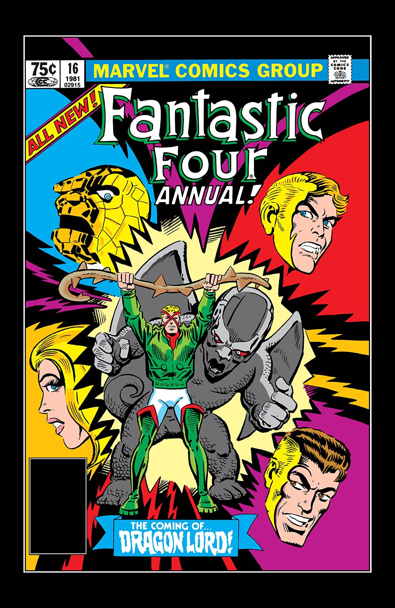 Fantastic Four Annual #16 cover