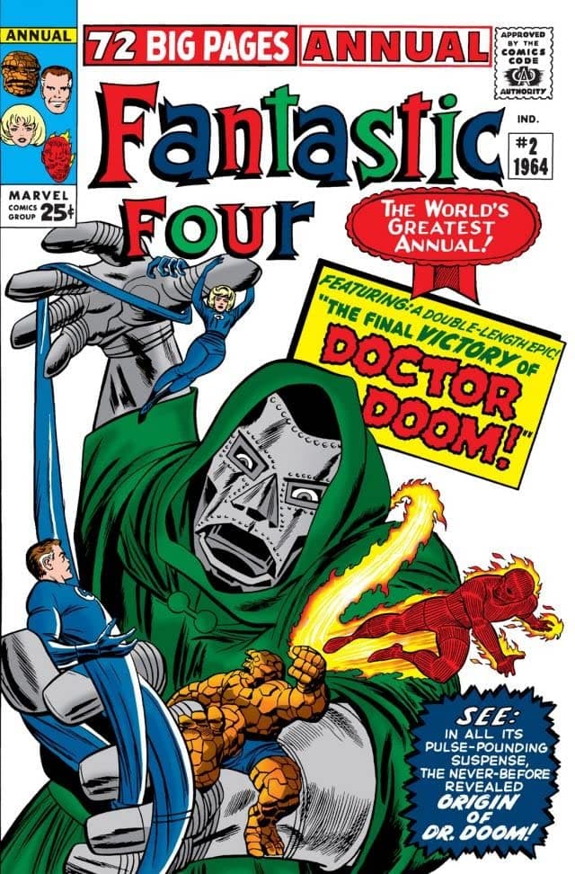 Fantastic Four Annual #2 cover