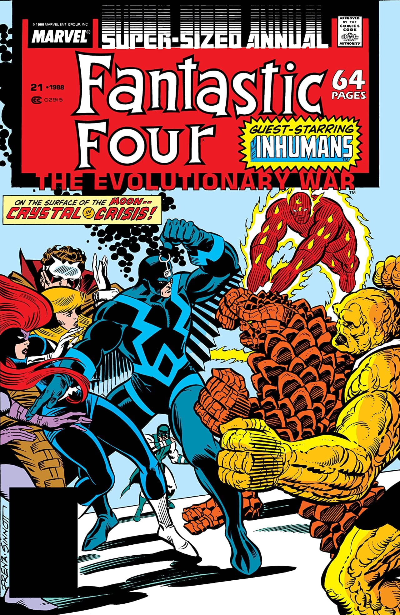 Fantastic Four Annual #21 cover