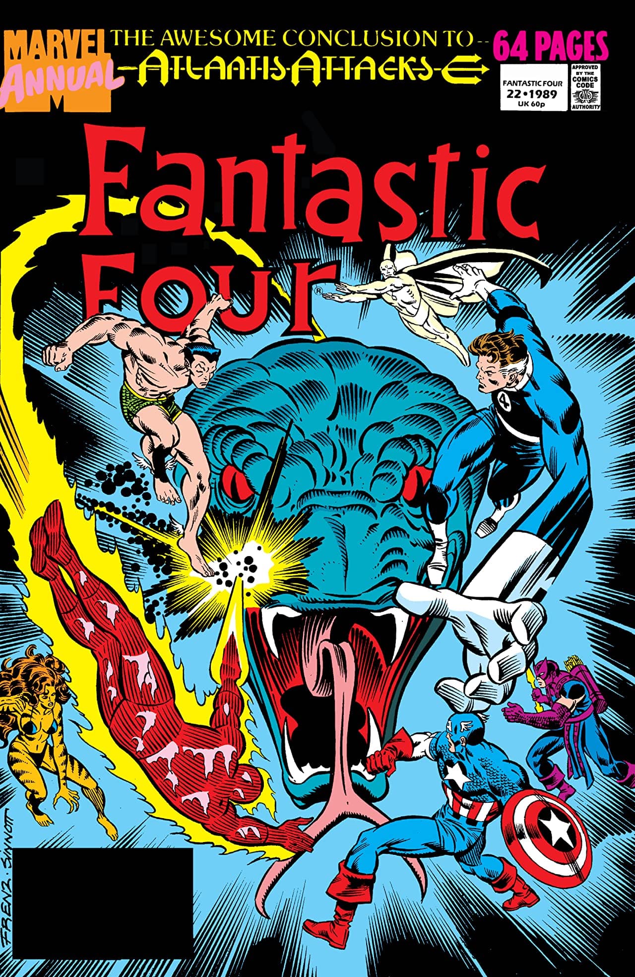 Fantastic Four Annual #22 cover