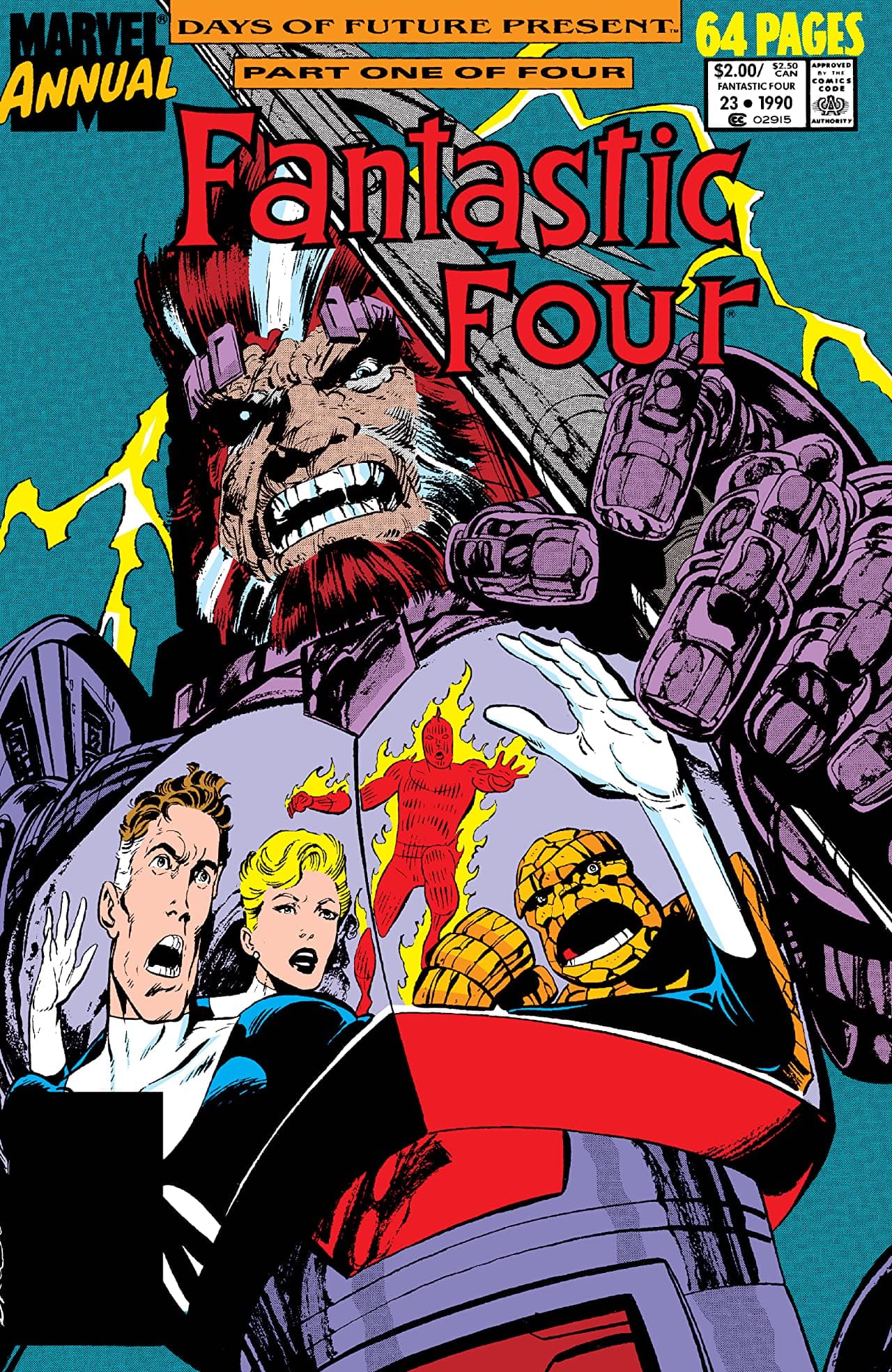 Fantastic Four Annual #23 cover