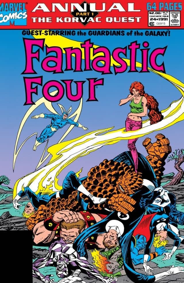 Fantastic Four Annual #24 cover