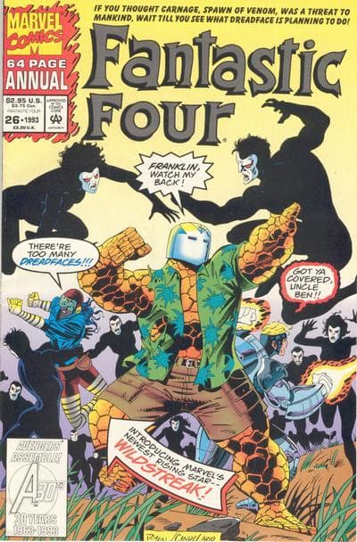 Fantastic Four Annual #26 cover