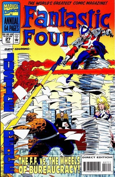 Fantastic Four Annual #27 cover