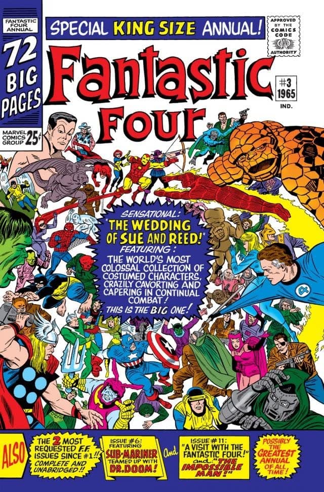 Fantastic Four Annual #3 cover
