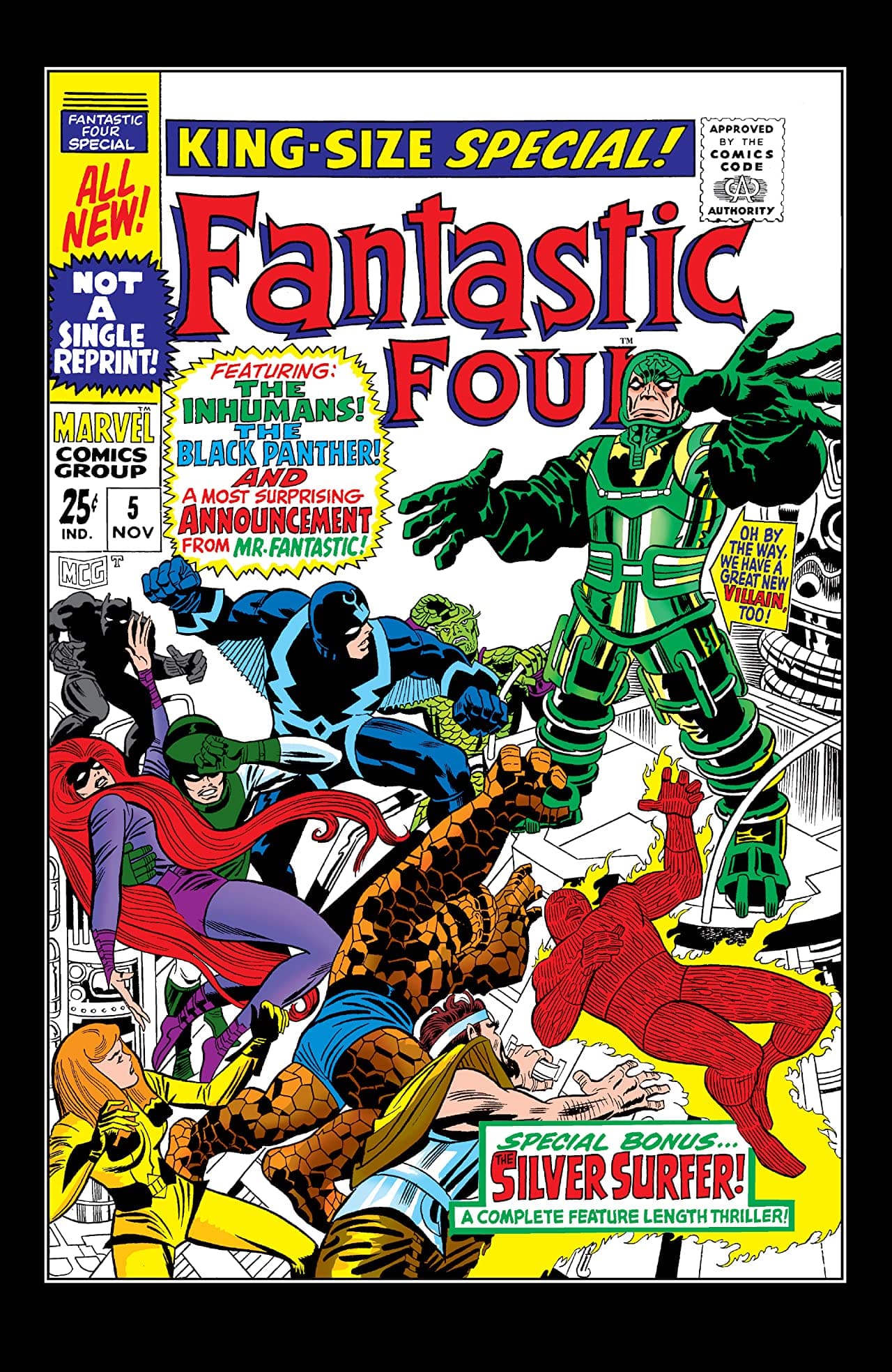 Fantastic Four Annual #5 cover