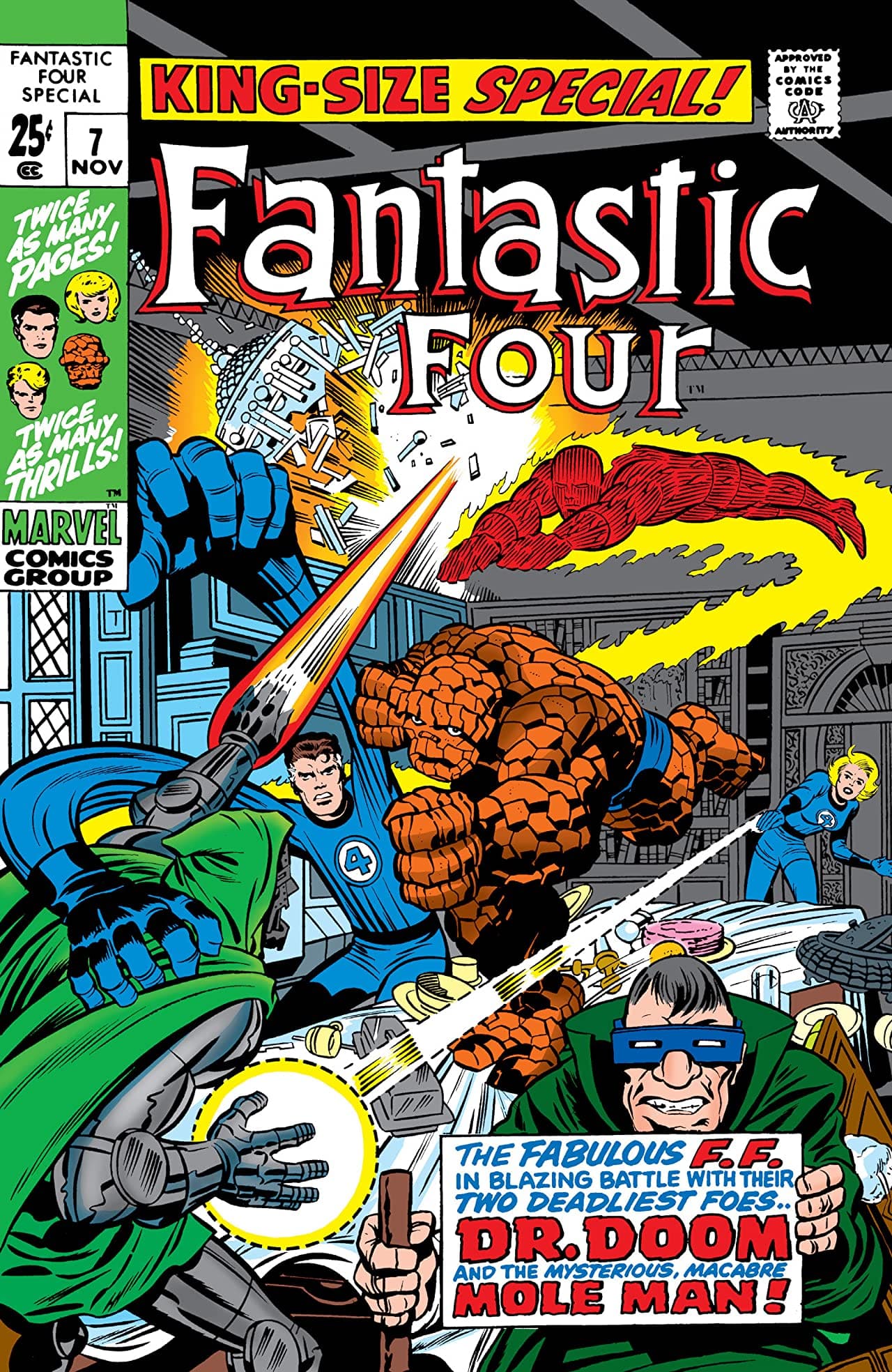 Fantastic Four Annual #7 cover