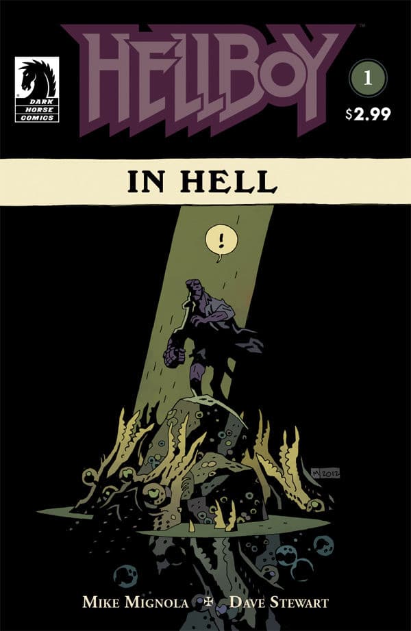 Hellboy in Hell #1 cover