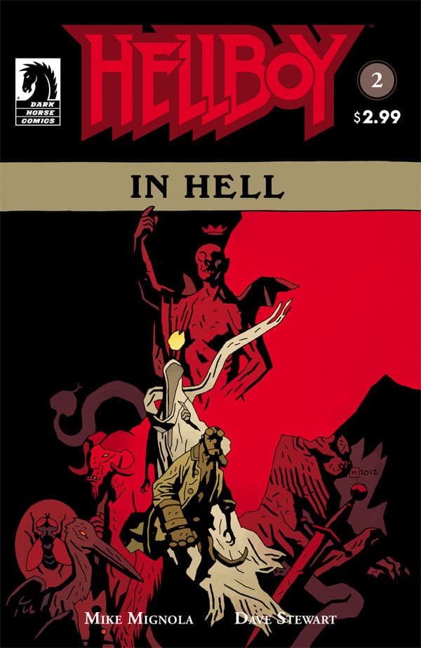 Hellboy in Hell #2 cover