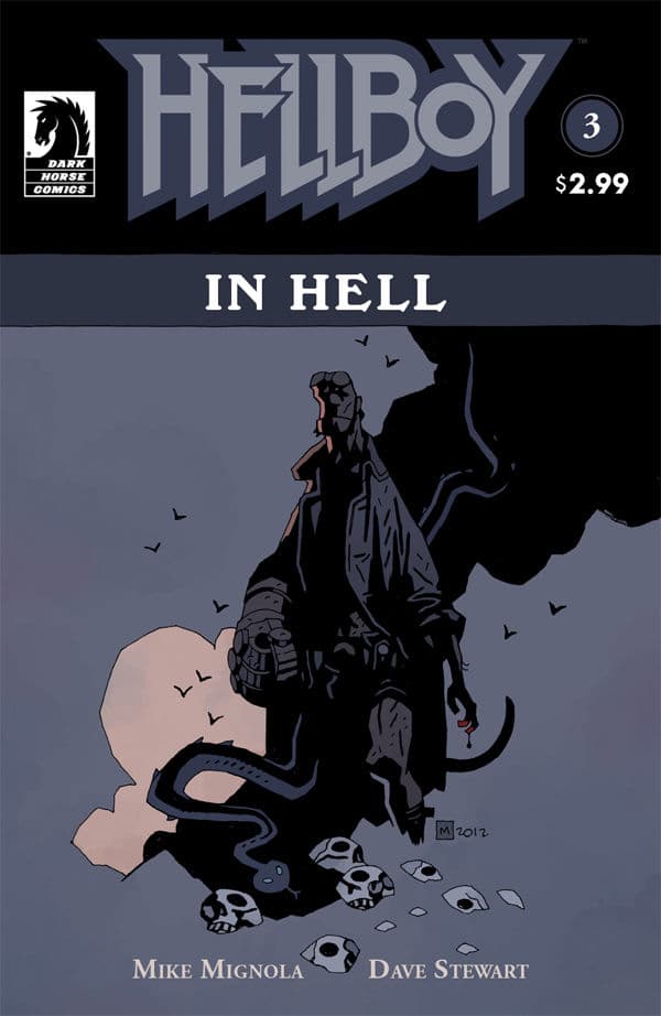 Hellboy in Hell #3 cover