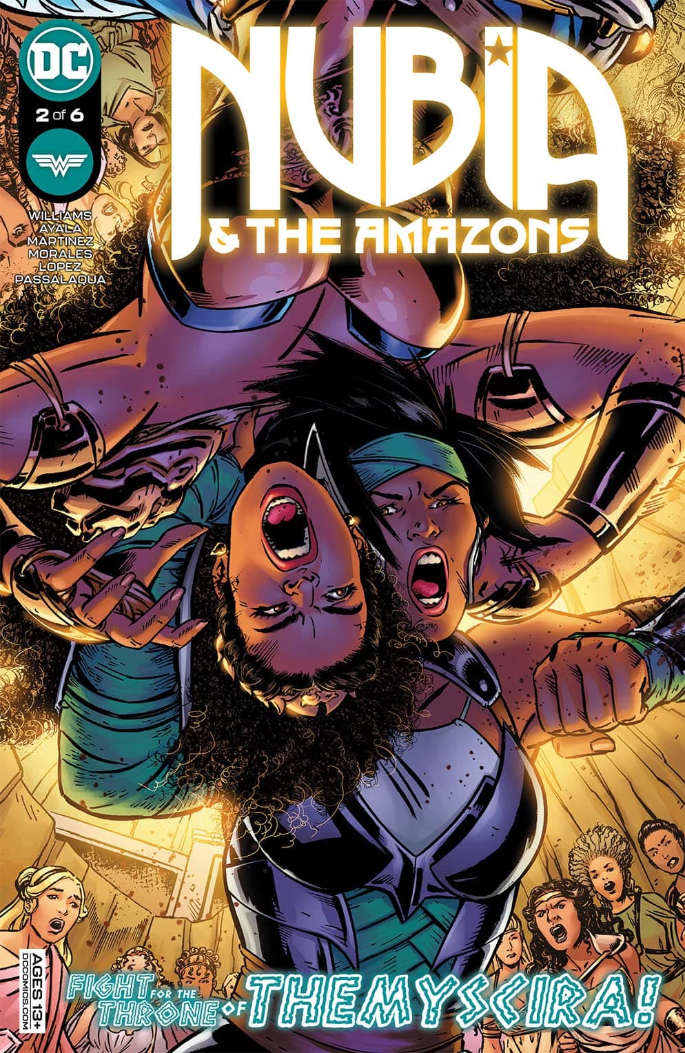 Nubia & the Amazons #2 cover