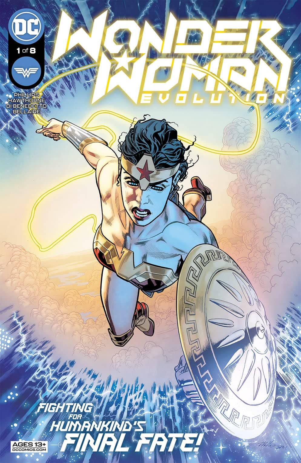 Wonder Woman: Evolution #1 cover