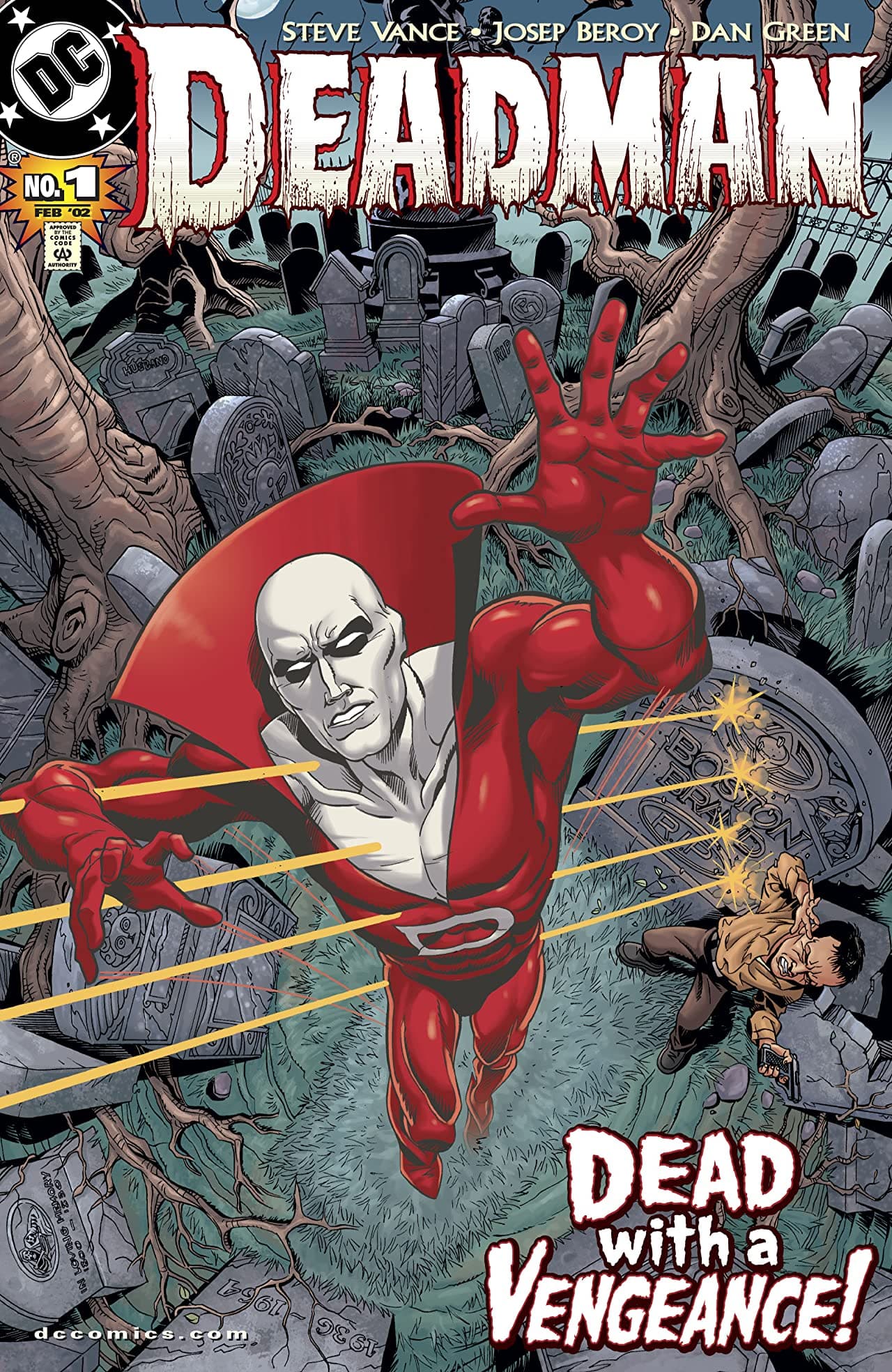 Deadman cover — © DC Comics