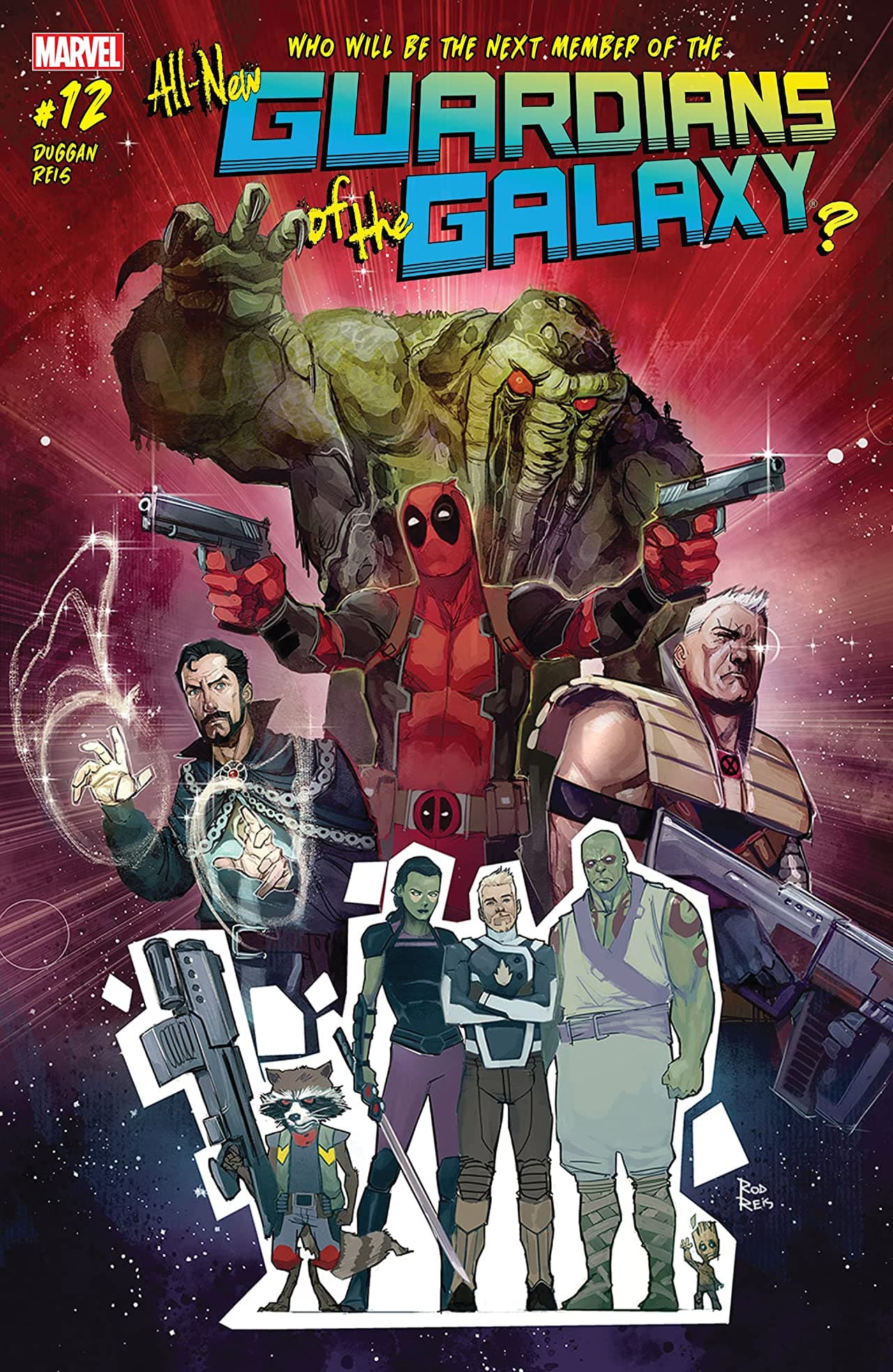All-New Guardians of the Galaxy #12 cover