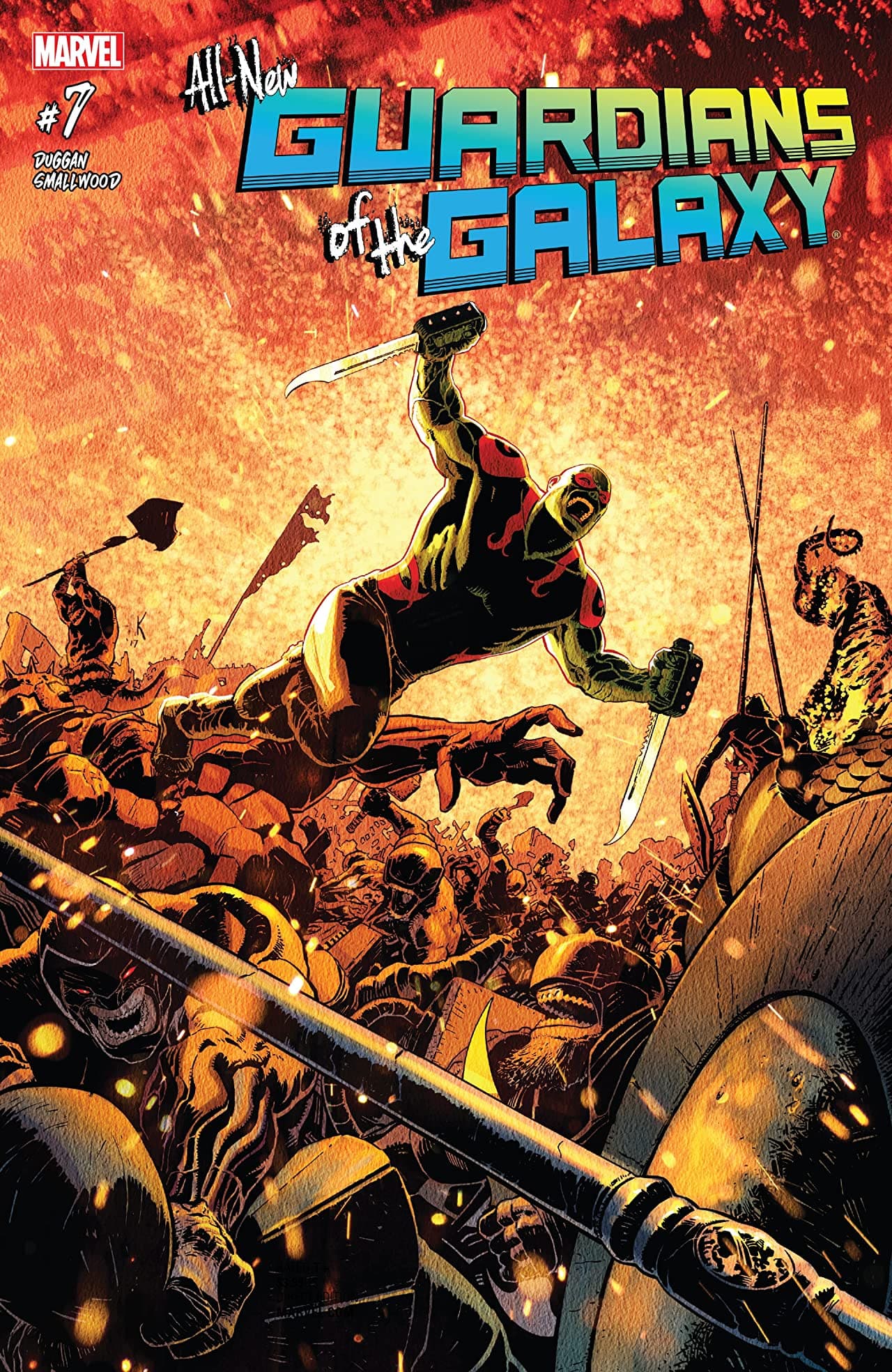 All-New Guardians of the Galaxy #7 cover