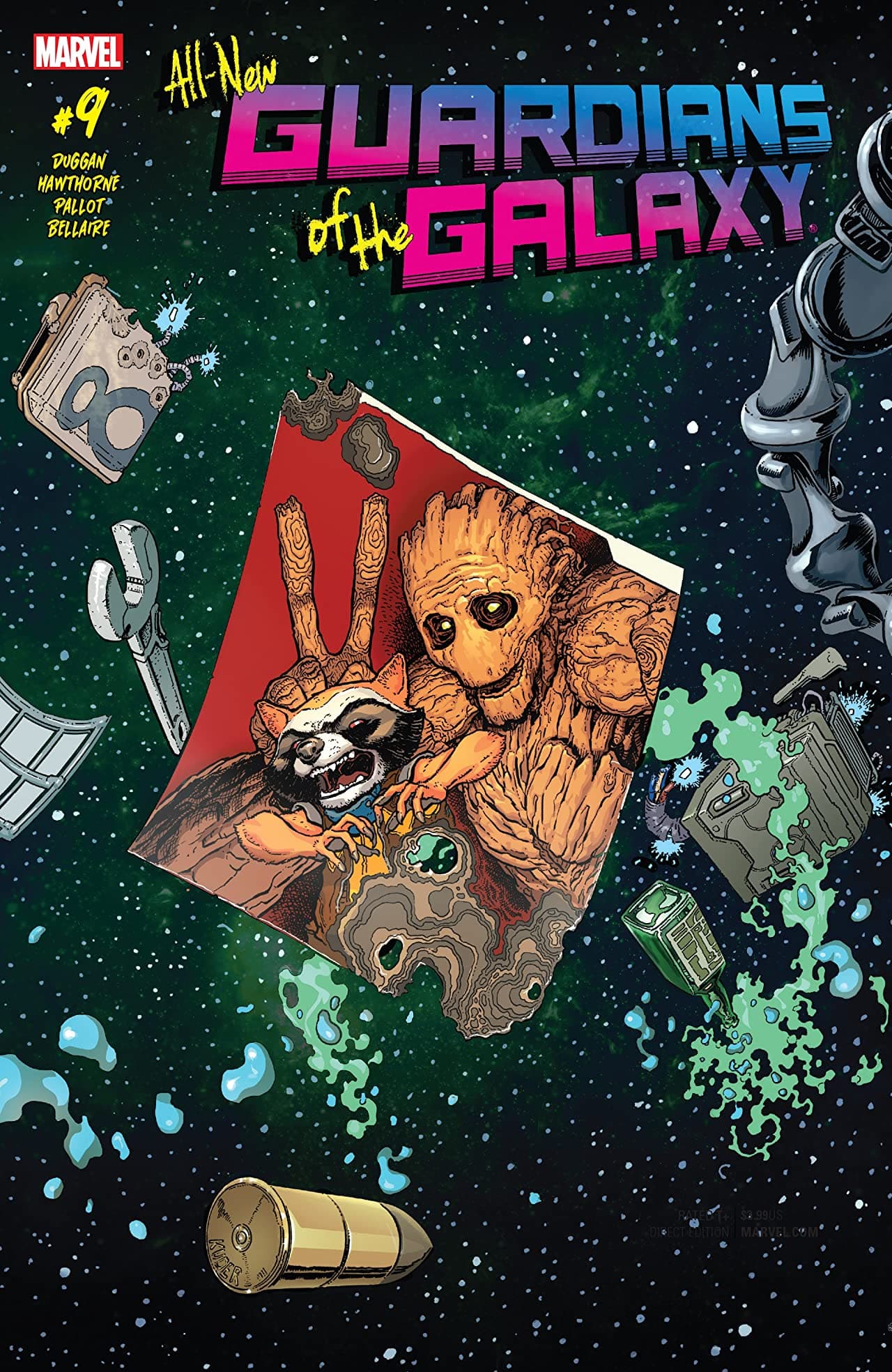 All-New Guardians of the Galaxy #9 cover