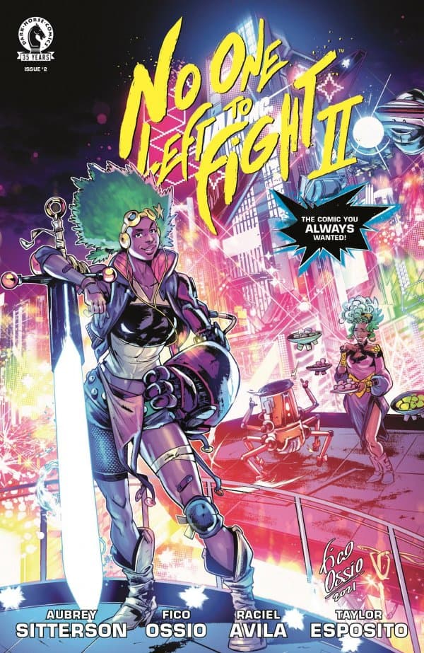No One Left To Fight II #2 cover